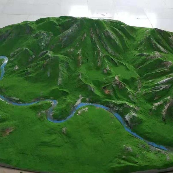 地形乌鲁木齐乌鲁木齐沙盘模型展示