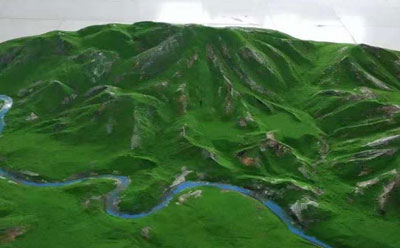 现代乌鲁木齐乌鲁木齐沙盘模型的优势